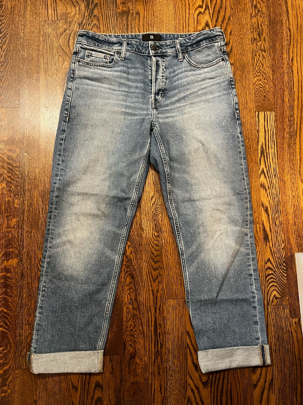 Banana Republic Faded Light Blue Relaxed Jeans